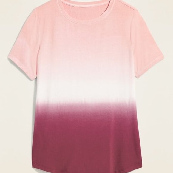 Women's Medium Tie Dye Crew-Neck Old Navy T-Shirt Short Sleeve - Picture 2 of 9